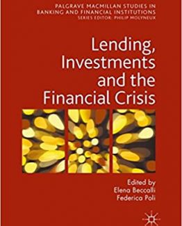 Lending Investments and the Financial Crisis by Elena Beccalli