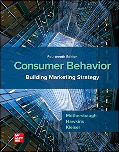 Consumer Behavior Building Marketing Strategy 14th Edition