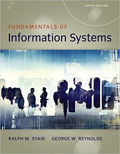Fundamentals of Information Systems 9th Edition
