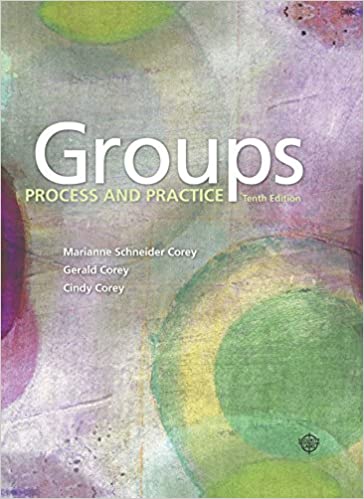 Groups Process and Practice 10th Edition