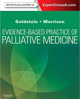Evidence-Based Practice of Palliative Medicine by Nathan E. Goldstein