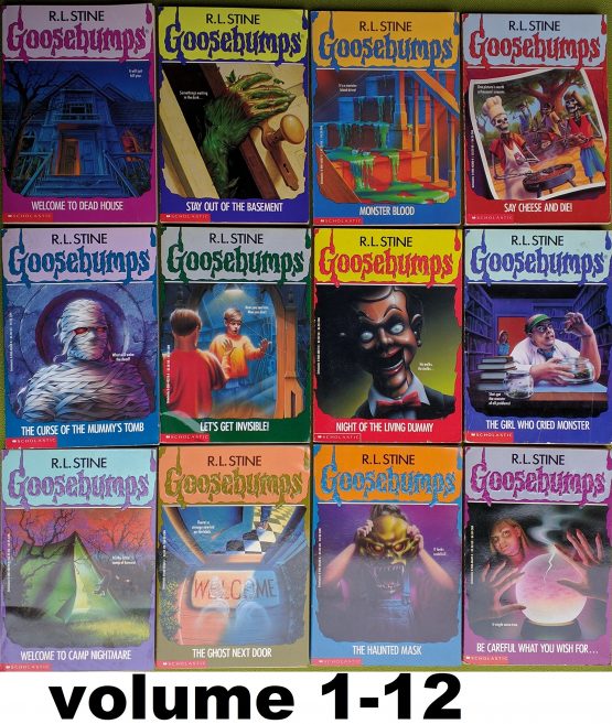Goosebumps Original Series Collection eBooks 1 -12 by R. L. Stine