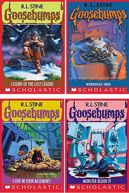 Rare First Edition 4 Goosebumps eBooks The Unreprinted by R. L. Stine
