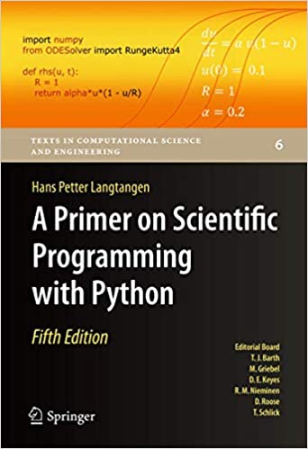 A Primer on Scientific Programming with Python 5th Edition