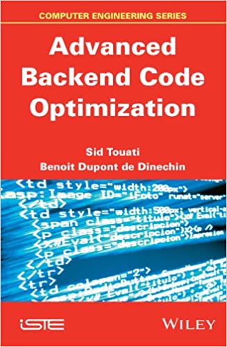 Advanced Backend Code Optimization by Sid Touati