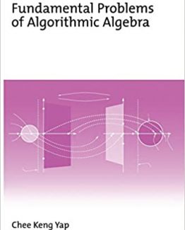 Fundamental Problems of Algorithmic Algebra by Chee Keng Yap