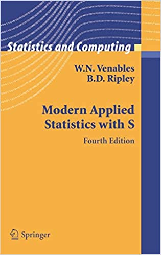 Modern Applied Statistics with S 4th Edition by W. N. Venables