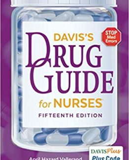 Davis's Drug Guide for Nurses 15th Edition