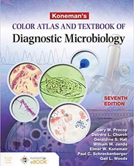 Koneman's Color Atlas and Textbook of Diagnostic Microbiology 7th Edition