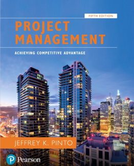 Project Management Achieving Competitive Advantage 5th Edition
