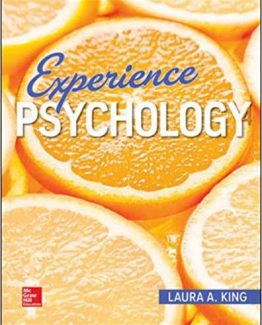 Experience Psychology 4th Edition by Laura King
