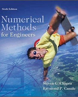 Numerical Methods for Engineers 6th Edition by Steven Chapra