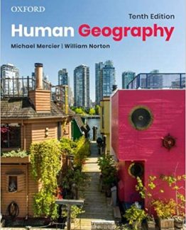 Human Geography 10th Edition by Michael Mercier