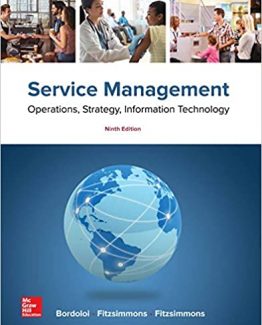 Service Management Operations Strategy Information Technology 9th Edition