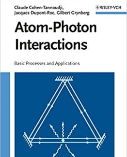Atom-Photon Interactions Basic Processes and Applications