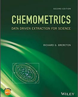 Chemometrics Data Driven Extraction for Science 2nd Edition by Richard G. Brereton