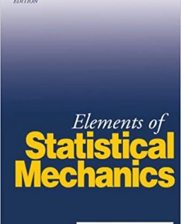 Elements of Statistical Mechanics 3rd Edition by D. ter Haar