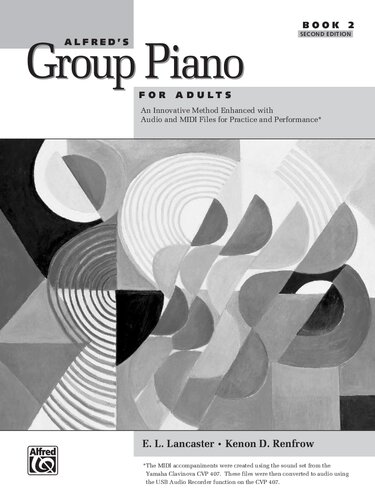 Alfred's Group Piano for Adults Student Book 2 Second Edition