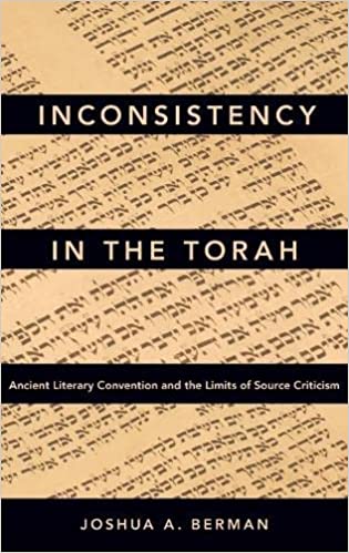 Inconsistency in the Torah by Joshua A. Berman