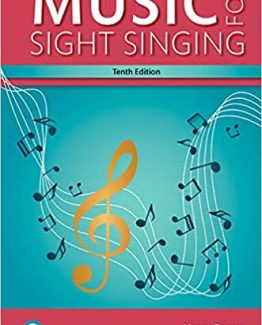 Music for Sight Singing 10th Edition by Nancy Rogers
