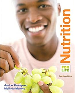 Nutrition for Life 4th Edition by Janice Thompson