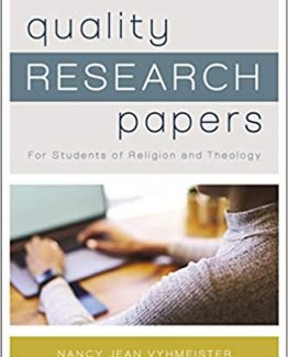 Quality Research Papers For Students of Religion and Theology