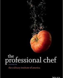 The Professional Chef 9th Edition by The Culinary Institute of America