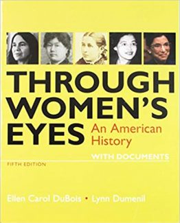 Through Women's Eyes An American History with Documents 5th Edition