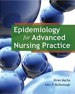 Epidemiology for Advanced Nursing Practice 1st Edition by Kiran Macha