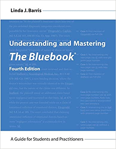 Understanding and Mastering The Bluebook A Guide for Student