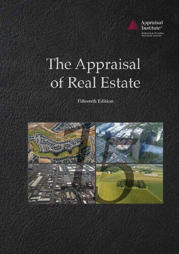 Appraisal of Real Estate 15th Edition by Appraisal Institute