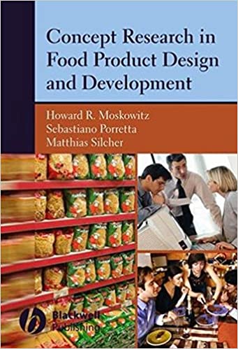 Concept Research in Food Product Design and Development by Howard R. Moskowitz