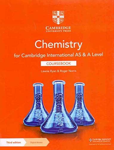 Cambridge International AS and A Level Chemistry Coursebook 3rd Edition by Lawrie Ryan