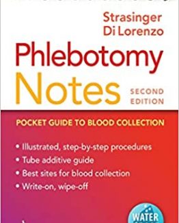 Phlebotomy Notes Pocket Guide to Blood Collection 2nd Edition