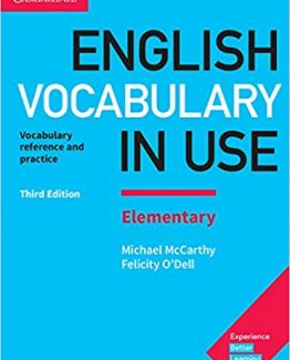 English Vocabulary in Use Elementary Book with Answers 3rd Edition by Michael McCarthy