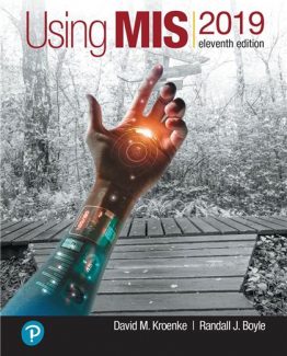 Using MIS 11th Edition by David Kroenke