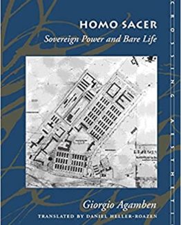 Homo Sacer Sovereign Power and Bare Life 1st Edition by Giorgio Agamben