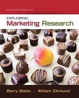 Exploring Marketing Research 11th Edition by Barry J. Babin