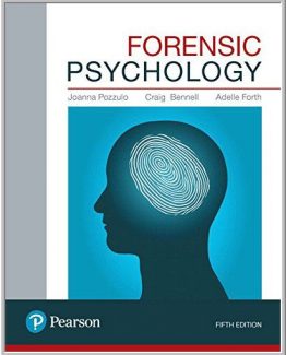 Forensic Psychology by Joanna Pozzulo