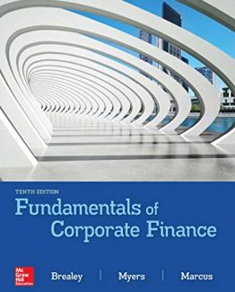 Fundamentals of Corporate Finance 10th Edition by Richard Brealey