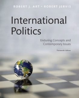International Politics Enduring Concepts and Contemporary Issues 13th Edition