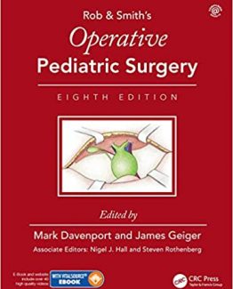 Operative Pediatric Surgery 8th Edition by Mark Davenport