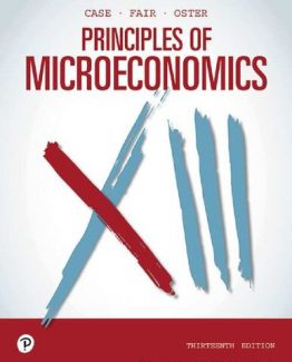 Principles of Microeconomics 13th Edition by Karl E. Case