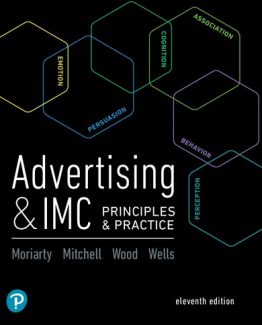 Advertising & IMC Principles and Practice 11th Edition by Sandra Moriarty