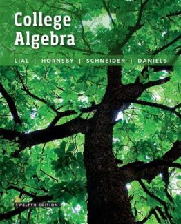 College Algebra 12th Edition by Margaret Lial