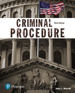 Criminal Procedure 3rd Edition by John Worrall