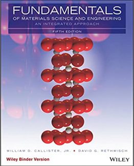 Fundamentals of Materials Science and Engineering An Integrated Approach 5th Edition