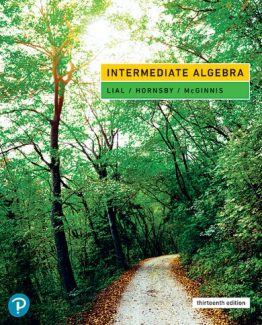 Intermediate Algebra 13th Edition by Margaret Lial