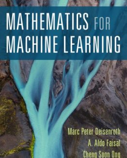 Mathematics for Machine Learning 1st Edition by Marc Peter Deisenroth