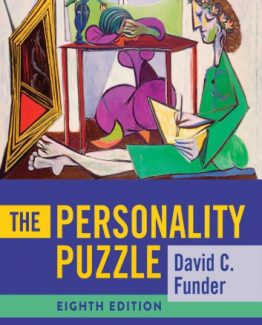 The Personality Puzzle Eighth Edition by David C. Funder